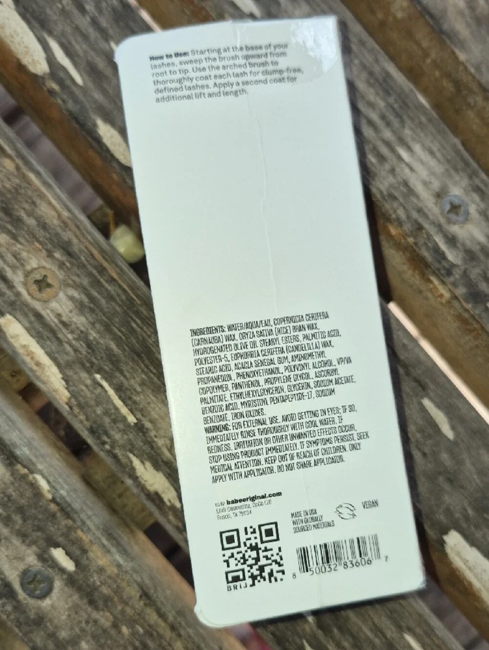 BABE ORIGINAL Enriching Mascara - Nwt